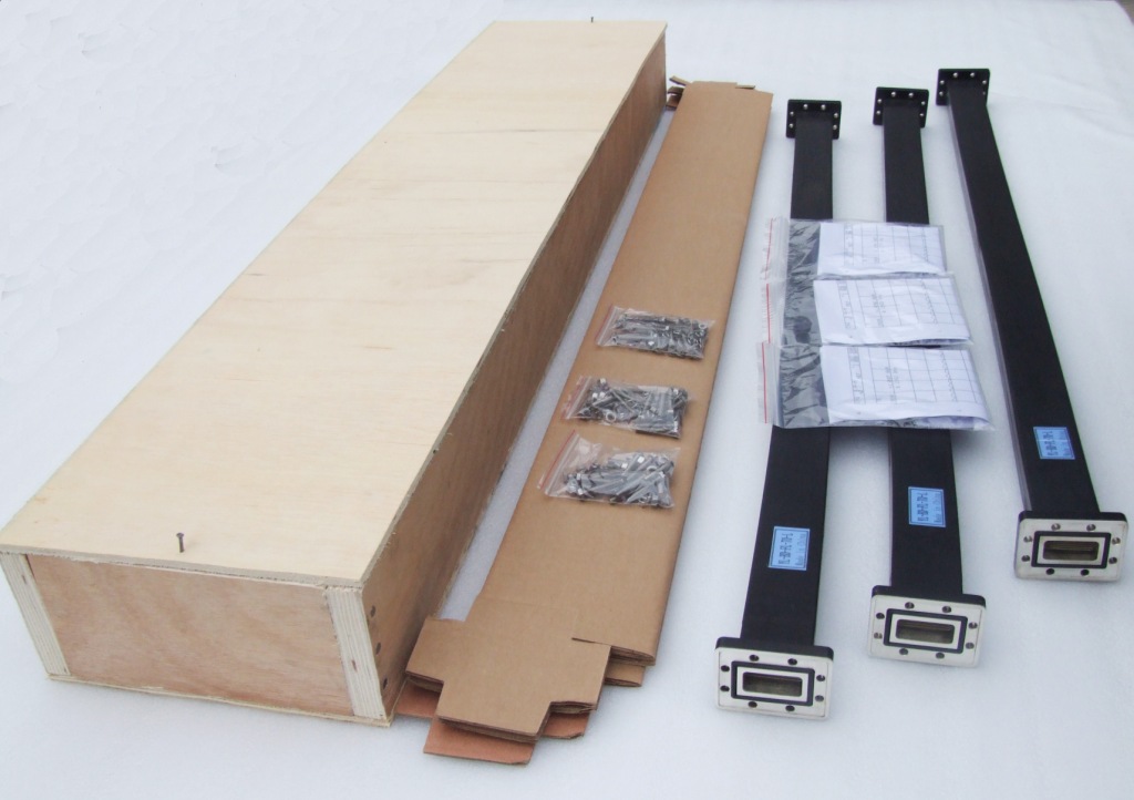 300 pcs Flexible Waveguide Huacheng Manufacture was Exported to the USA